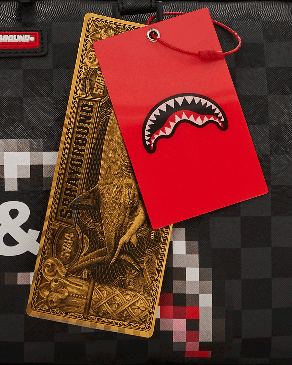 SPRAYGROUND What The Beep' Shark Mini Duffle — product image 16