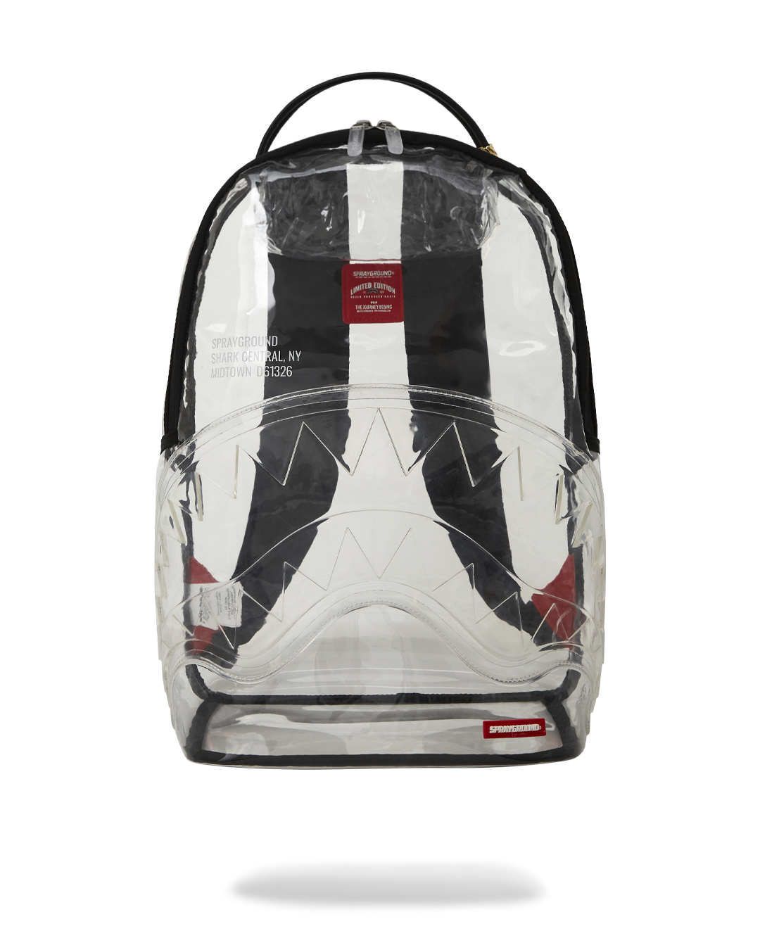 SPRAYGROUND 100% Clear Backpack - Shark Central — product image 1