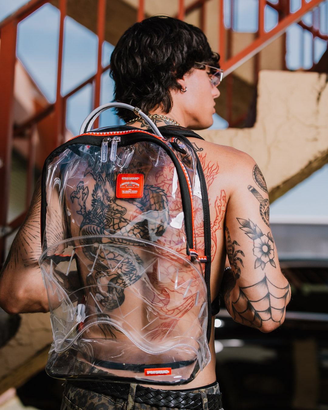 SPRAYGROUND 100% Clear Backpack Shark — product image 6