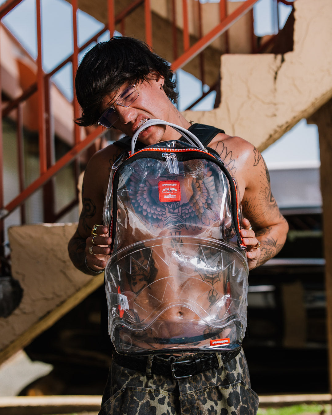 SPRAYGROUND 100% Clear Backpack Shark — product image 8