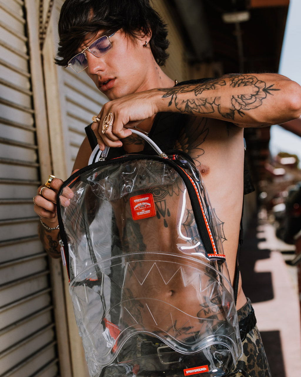 SPRAYGROUND 100% Clear Backpack Shark — product image 10