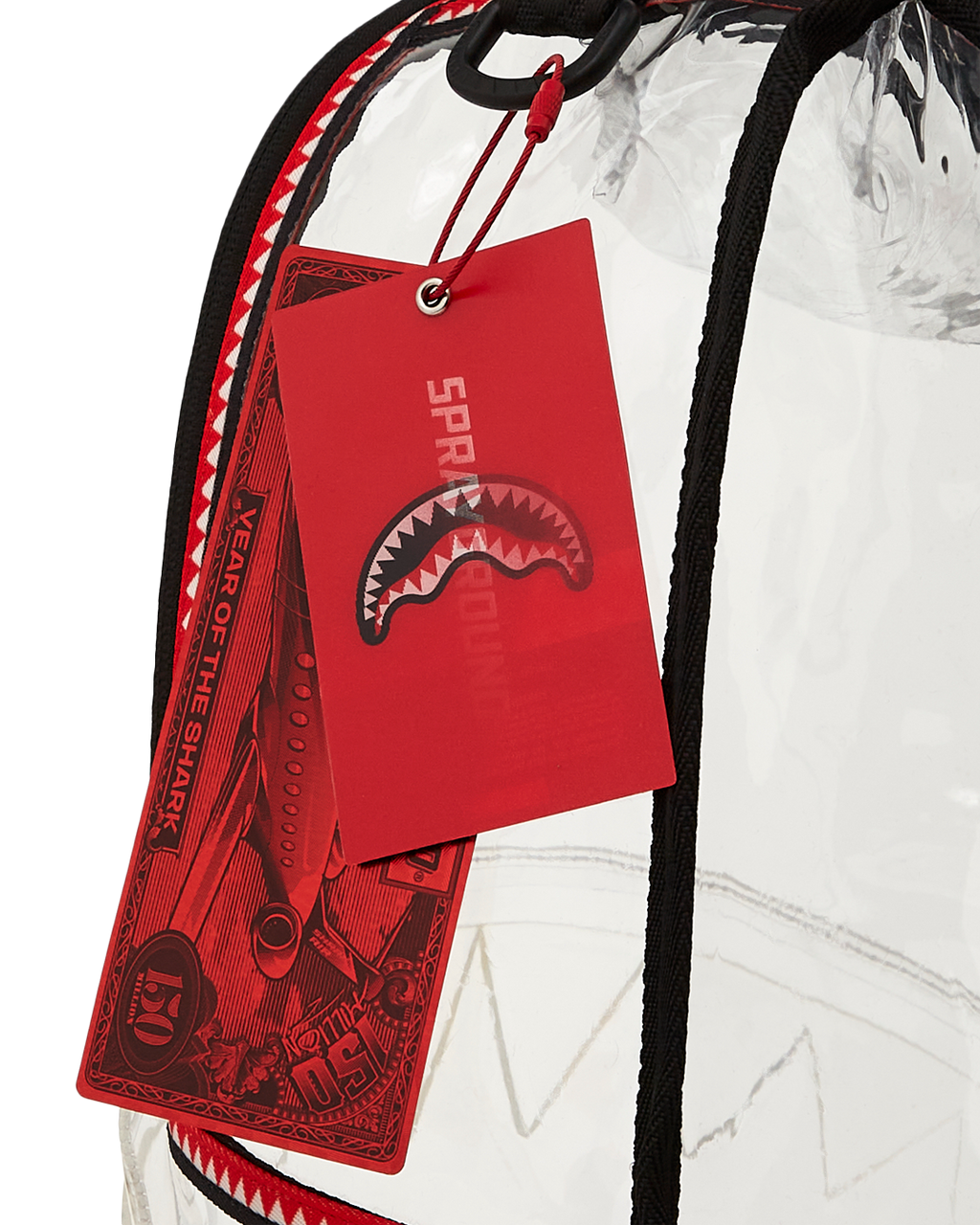SPRAYGROUND 100% Clear Backpack Shark — product image 15