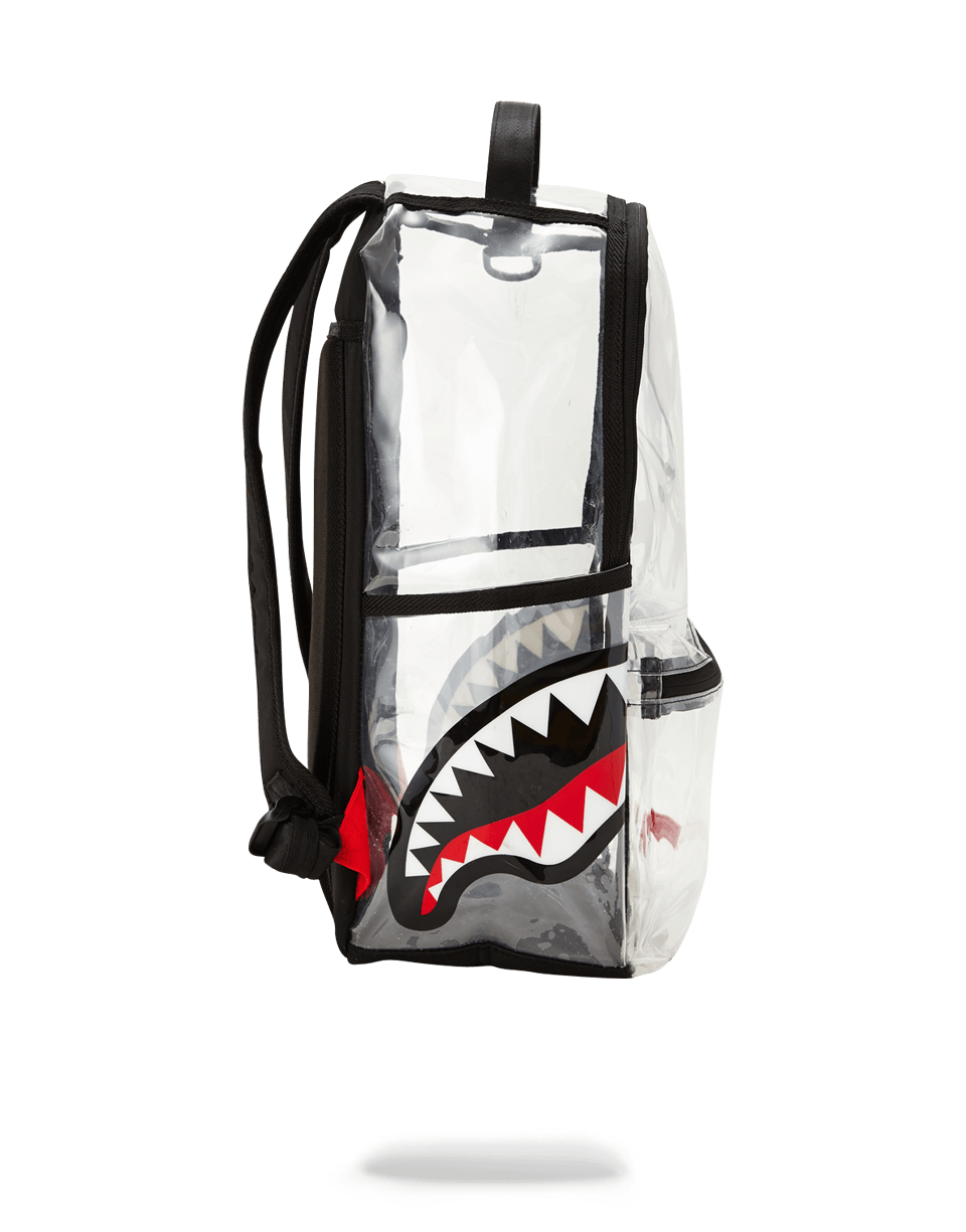 SPRAYGROUND 20/20 Vision Double Cargo Side Shark Clear Backpack — product image 3