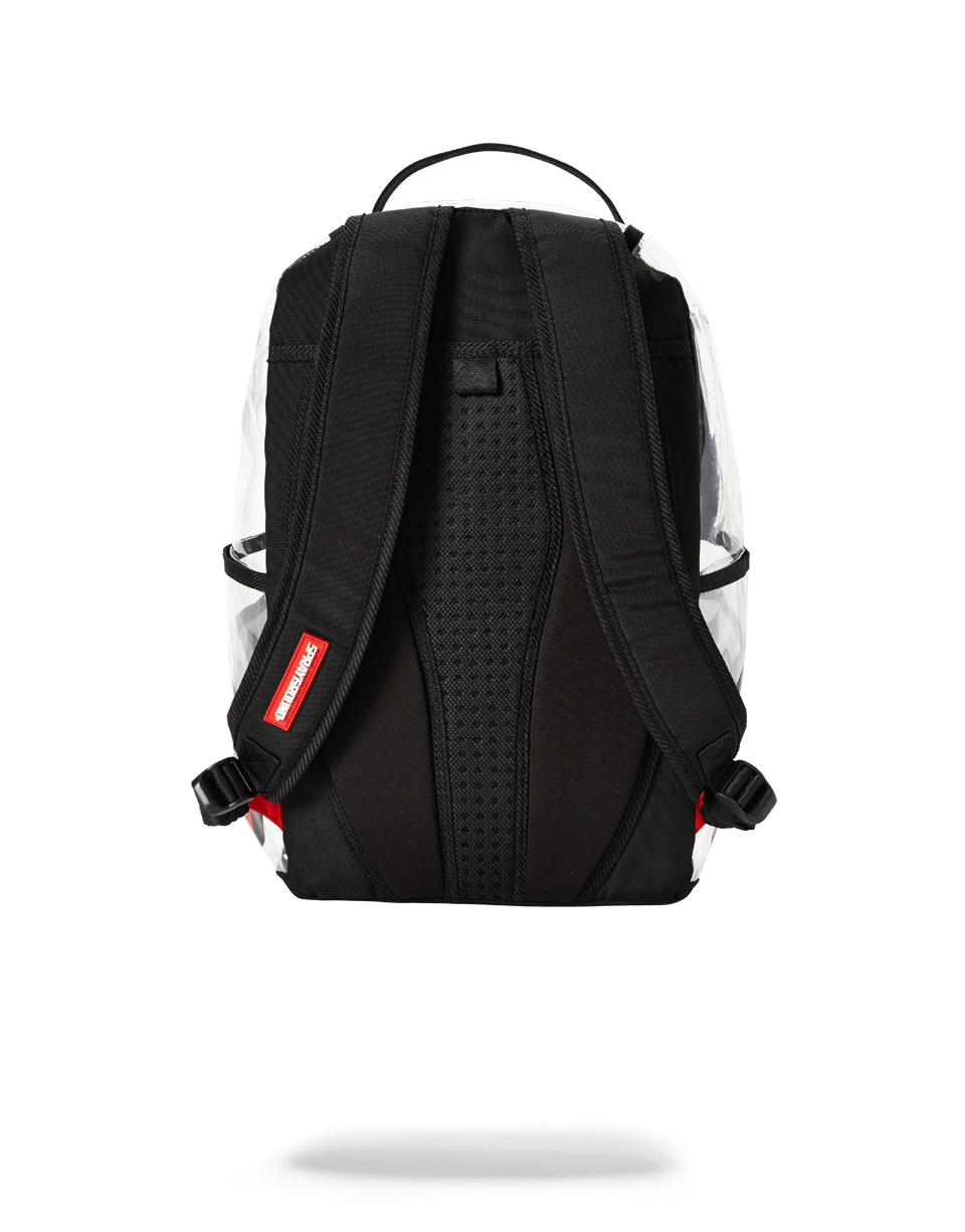 SPRAYGROUND 20/20 Vision Double Cargo Side Shark Clear Backpack — product image 4