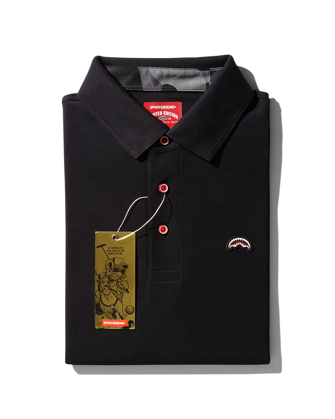 SPRAYGROUND 3Am Pima Cotton Made In Peru Polo — product image 22
