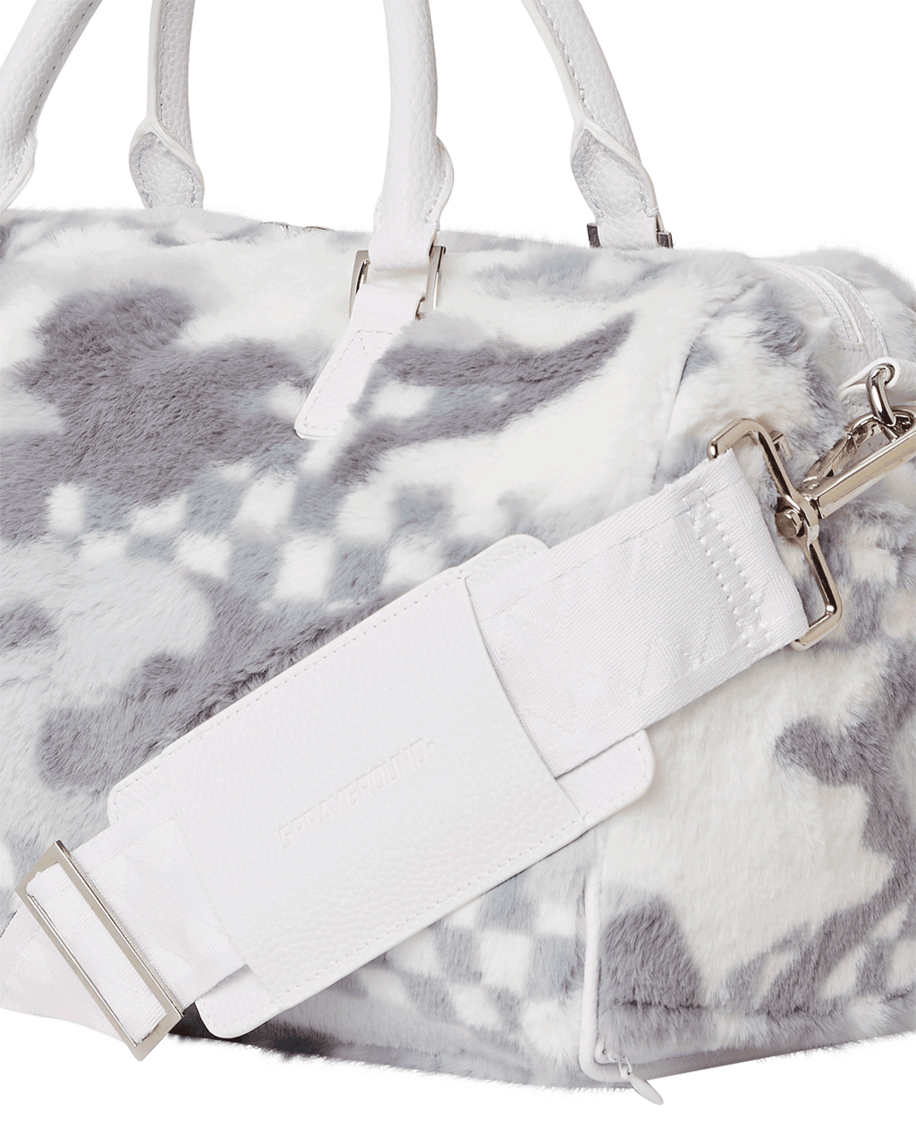 SPRAYGROUND 3Am Plush Swiss Alps Mini Duffle — product image 9