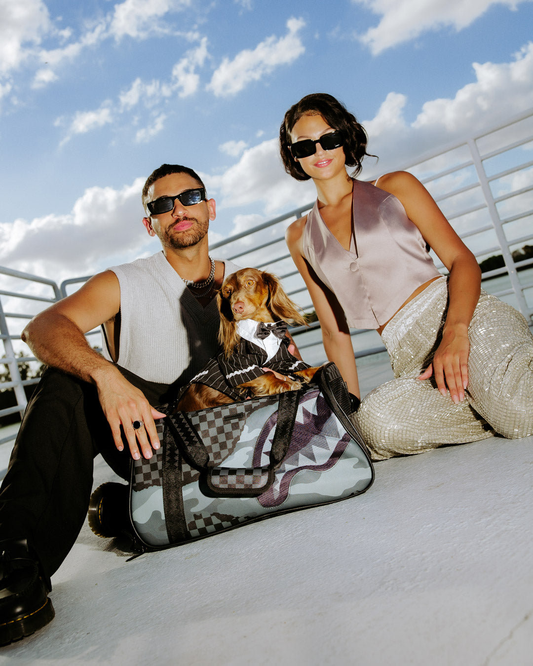 SPRAYGROUND 3Am Riptide Pet Carrier Duffle — product image 4