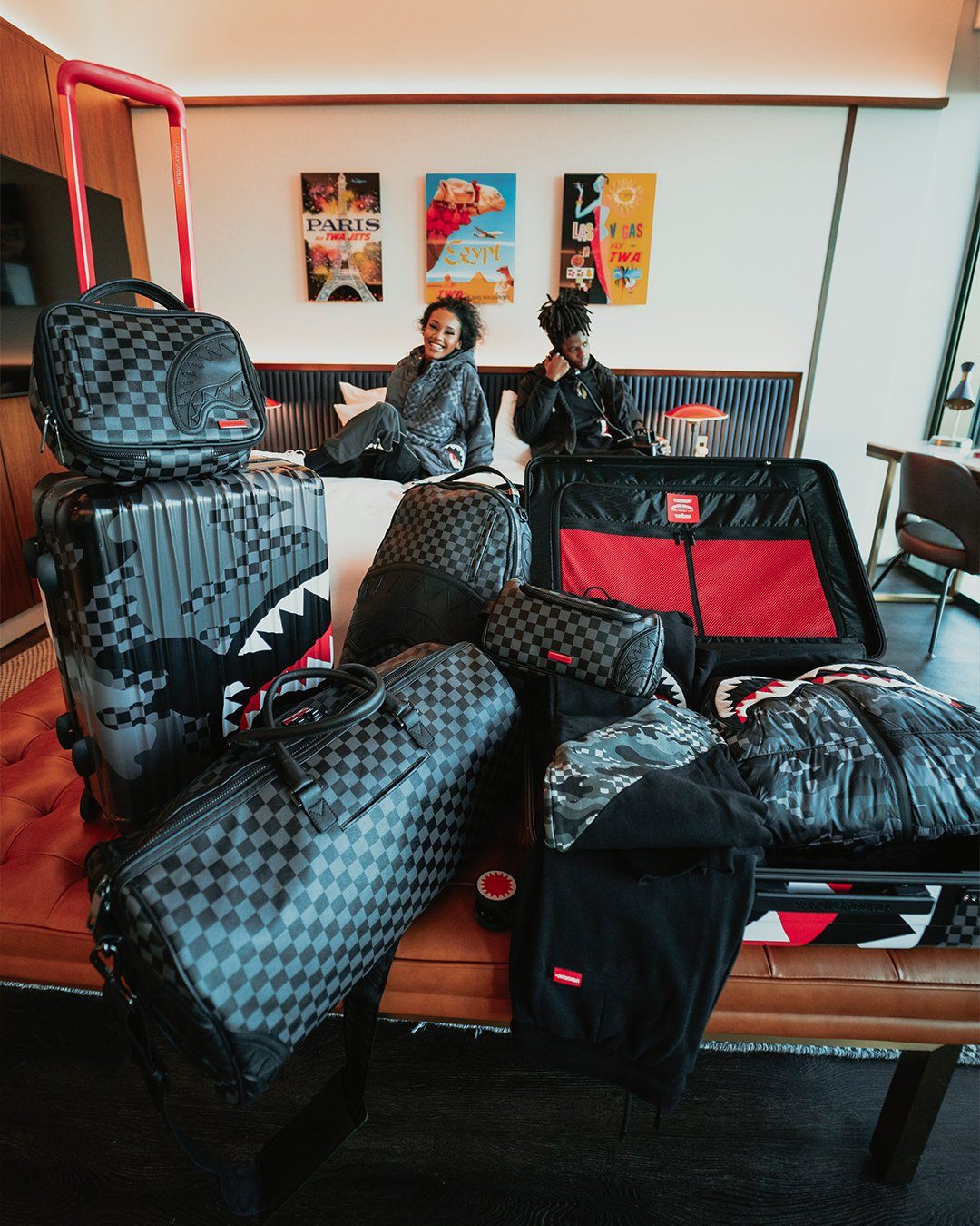 SPRAYGROUND 3Am Sharknautics 2 Pc Luggage Set — product image 4