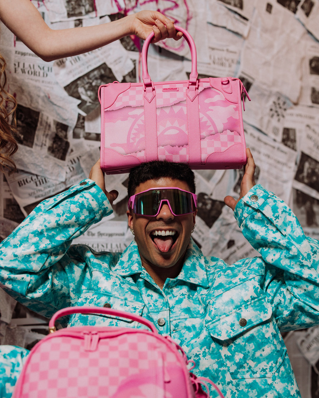 SPRAYGROUND 3Am Turnt Mini Pyramid Duffle — product image 4