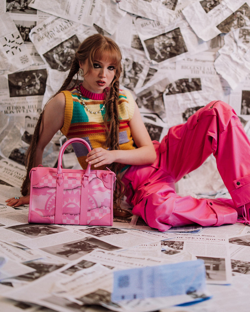 SPRAYGROUND 3Am Turnt Mini Pyramid Duffle — product image 8