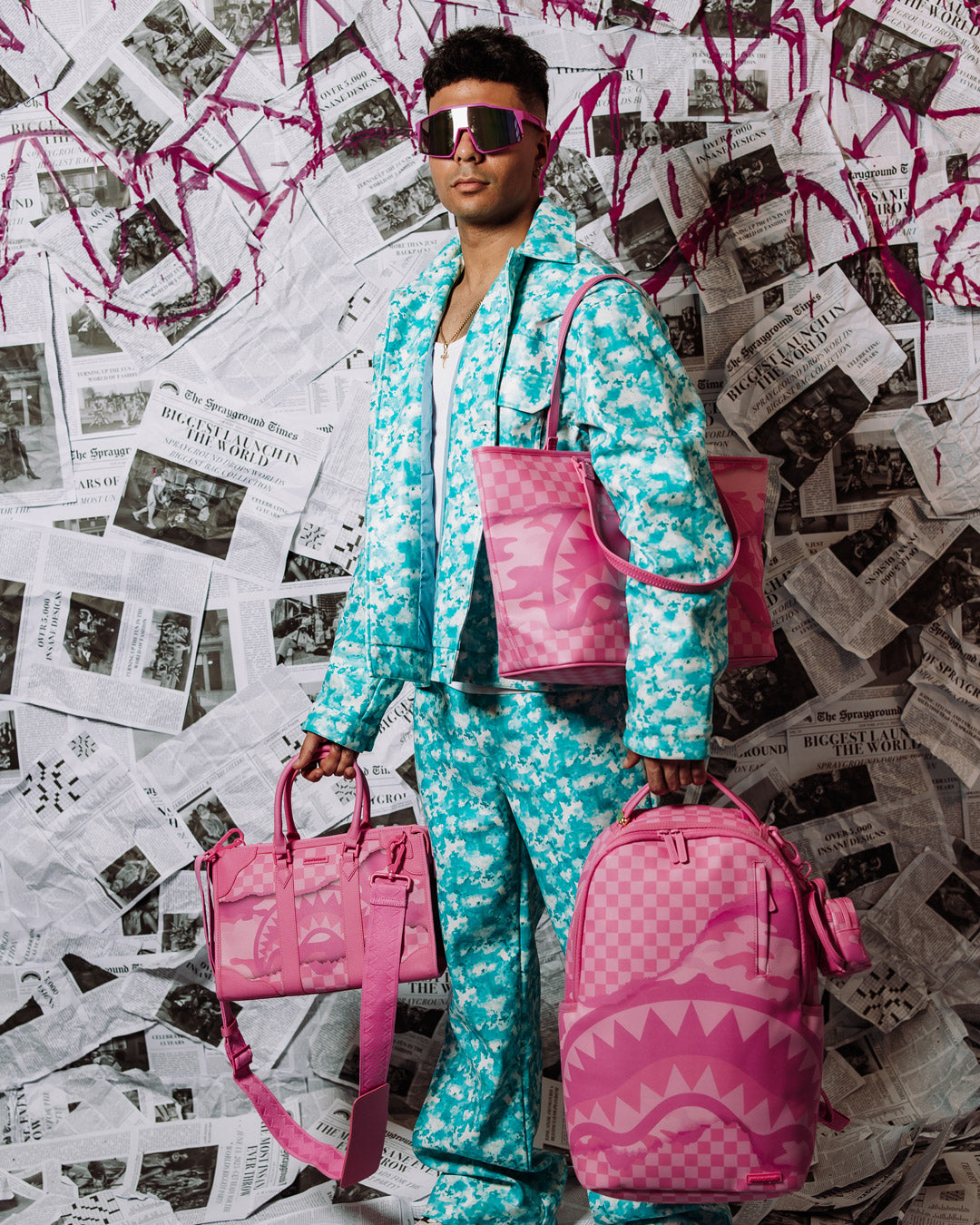 SPRAYGROUND 3Am Turnt Mini Pyramid Duffle — product image 14