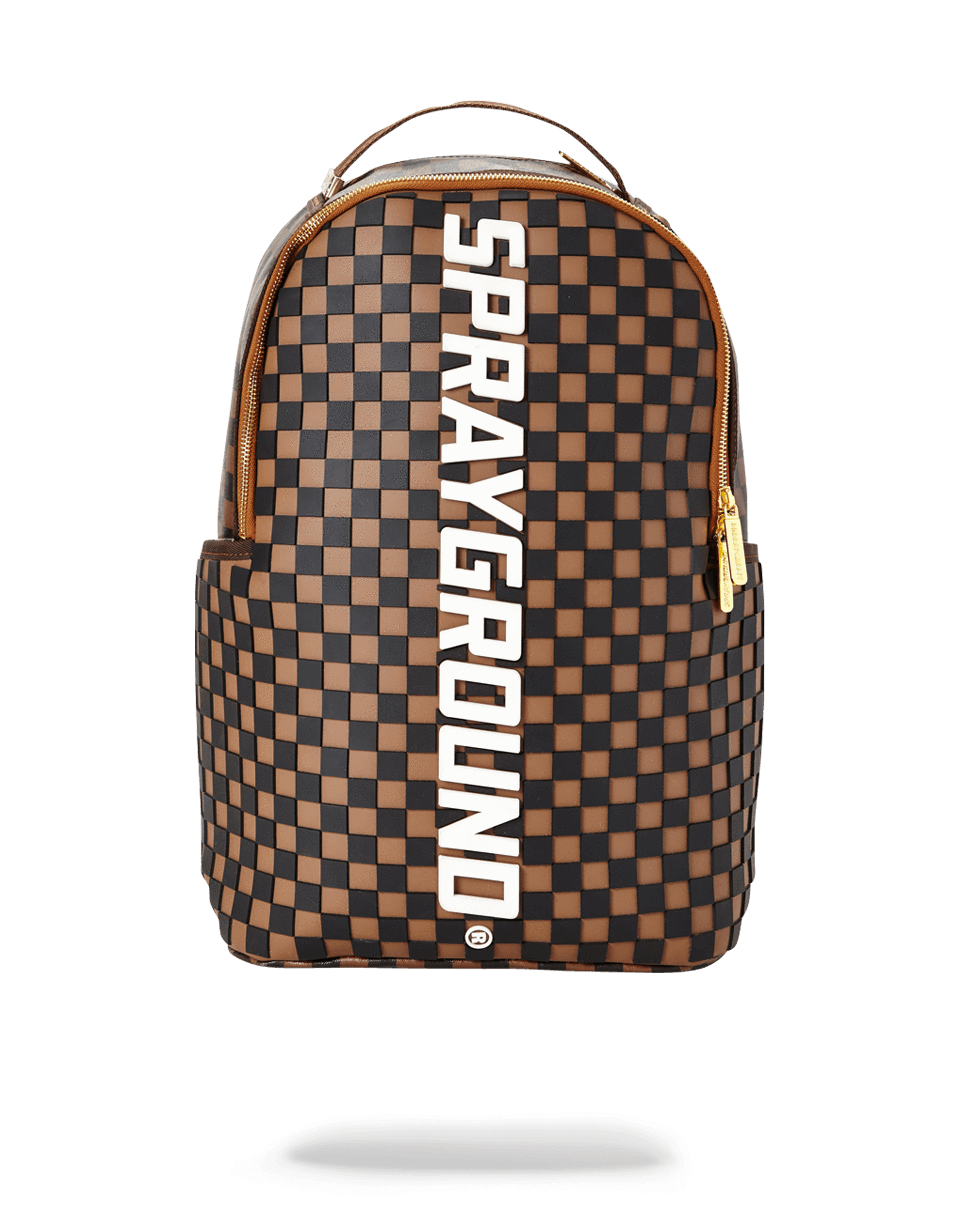 SPRAYGROUND 3D Molded Rubber Checkered Logo Backpack — product image 1