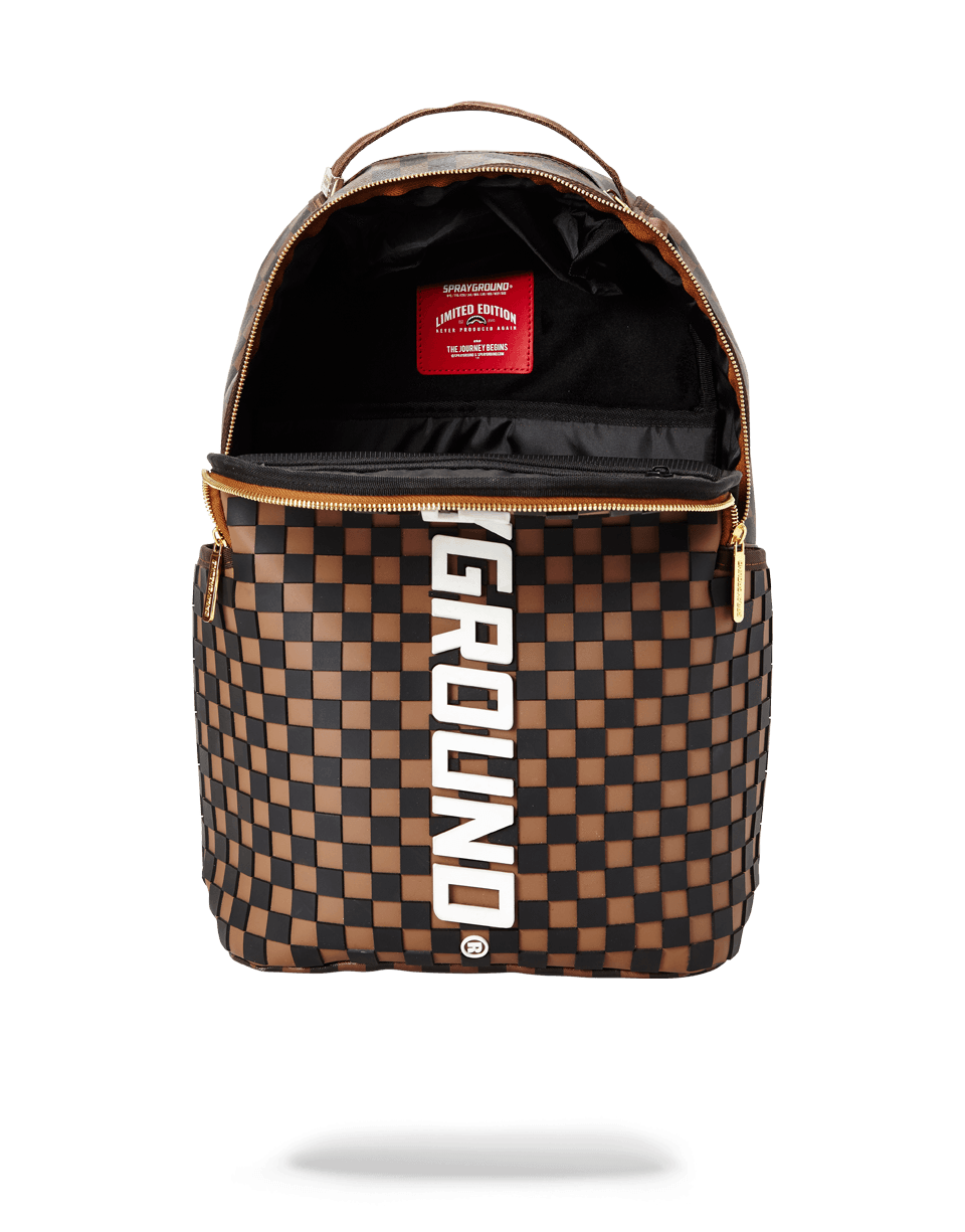 SPRAYGROUND 3D Molded Rubber Checkered Logo Backpack — product image 4