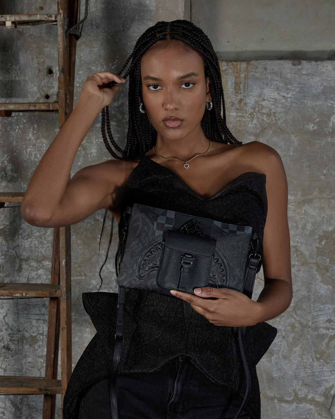 SPRAYGROUND 4Am Jetset Mindset Crossover Clutch — product image 4