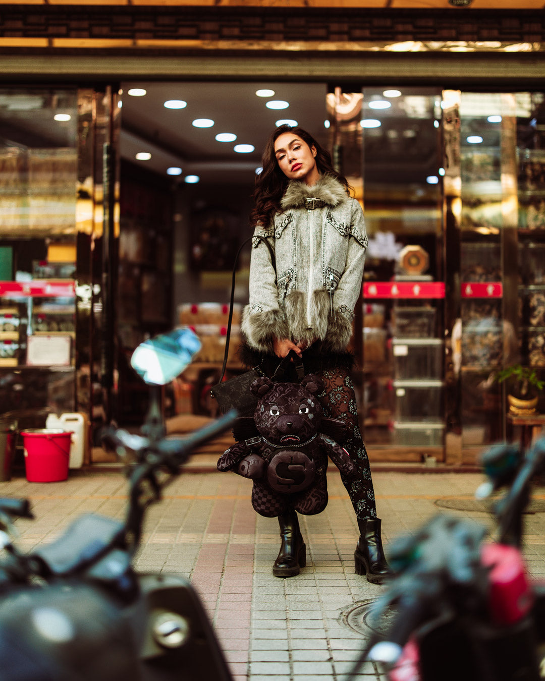 SPRAYGROUND 4Am Money Wing Bear Backpack — product image 6
