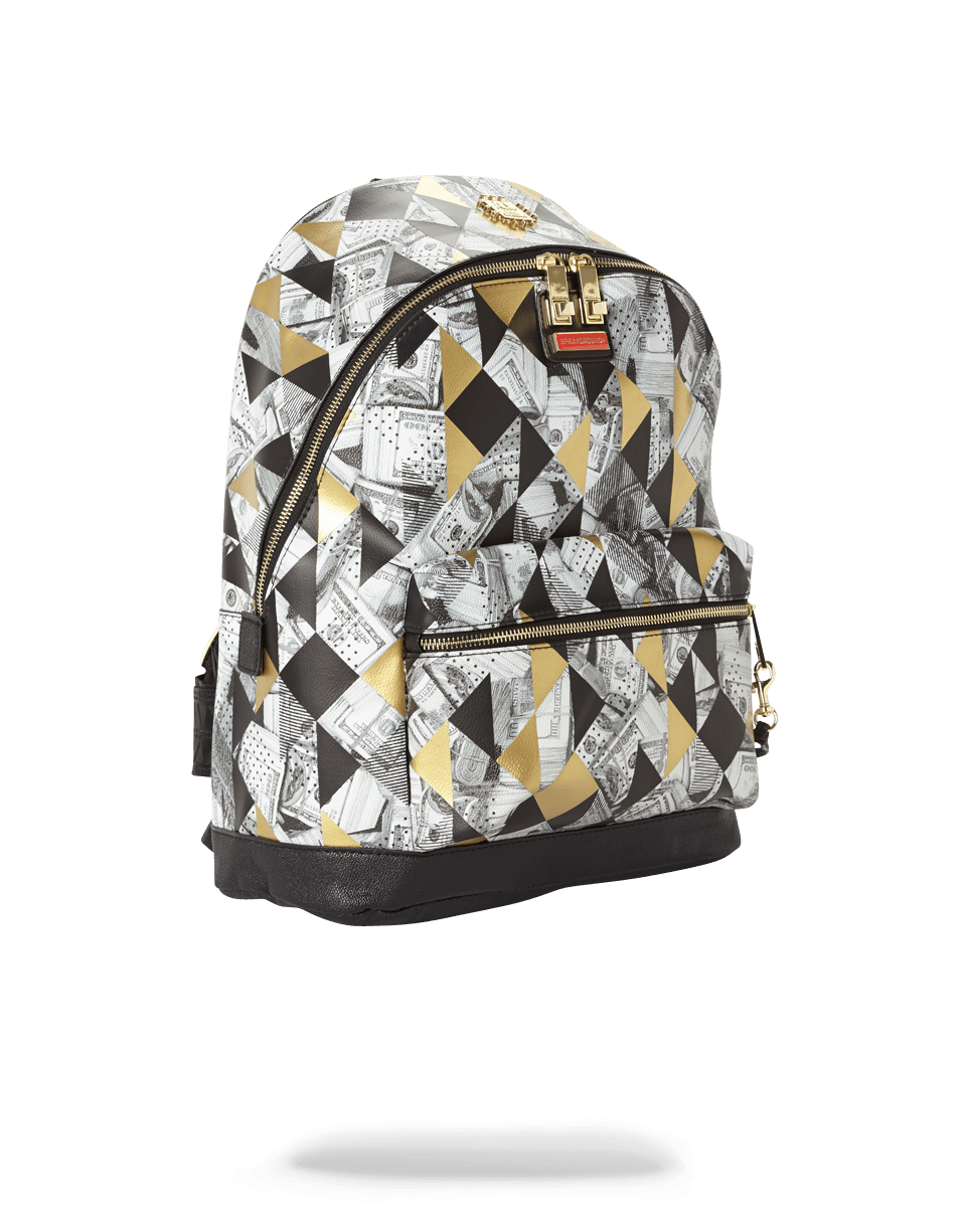 SPRAYGROUND 6-Strap Fractal Money Emperor Backpack — product image 3
