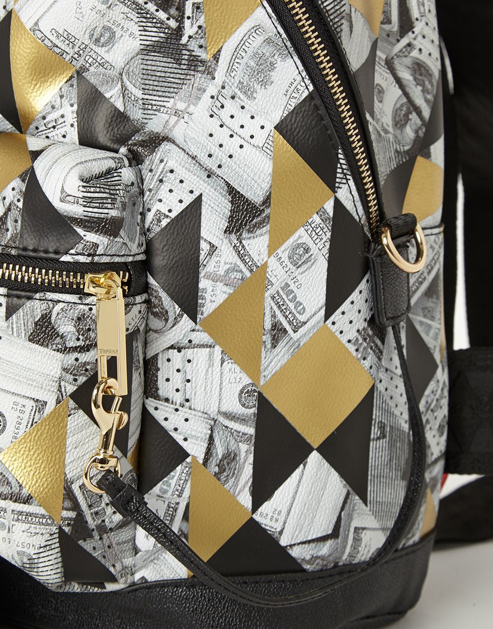 SPRAYGROUND 6-Strap Fractal Money Emperor Backpack — product image 6