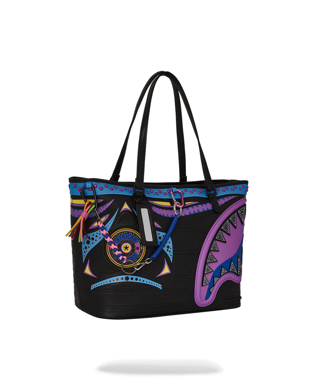 SPRAYGROUND A.I. 12 - Sandflower Collab Brooklyn & Beyond Tote — product image 3