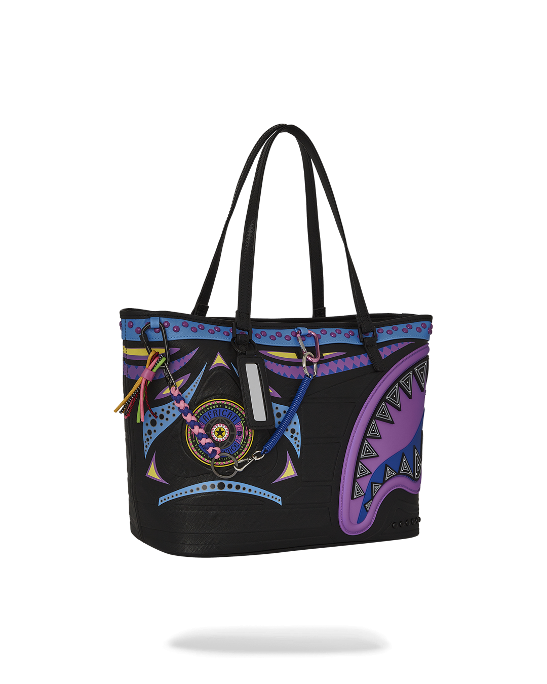 SPRAYGROUND A.I. 12 - Sandflower Collab Brooklyn & Beyond Tote — product image 3