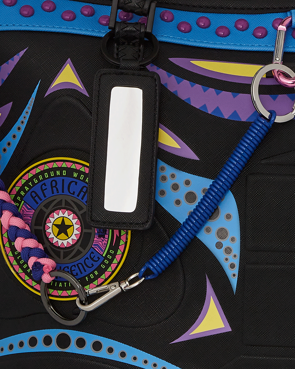 SPRAYGROUND A.I. 12 - Sandflower Collab Brooklyn & Beyond Tote — product image 7