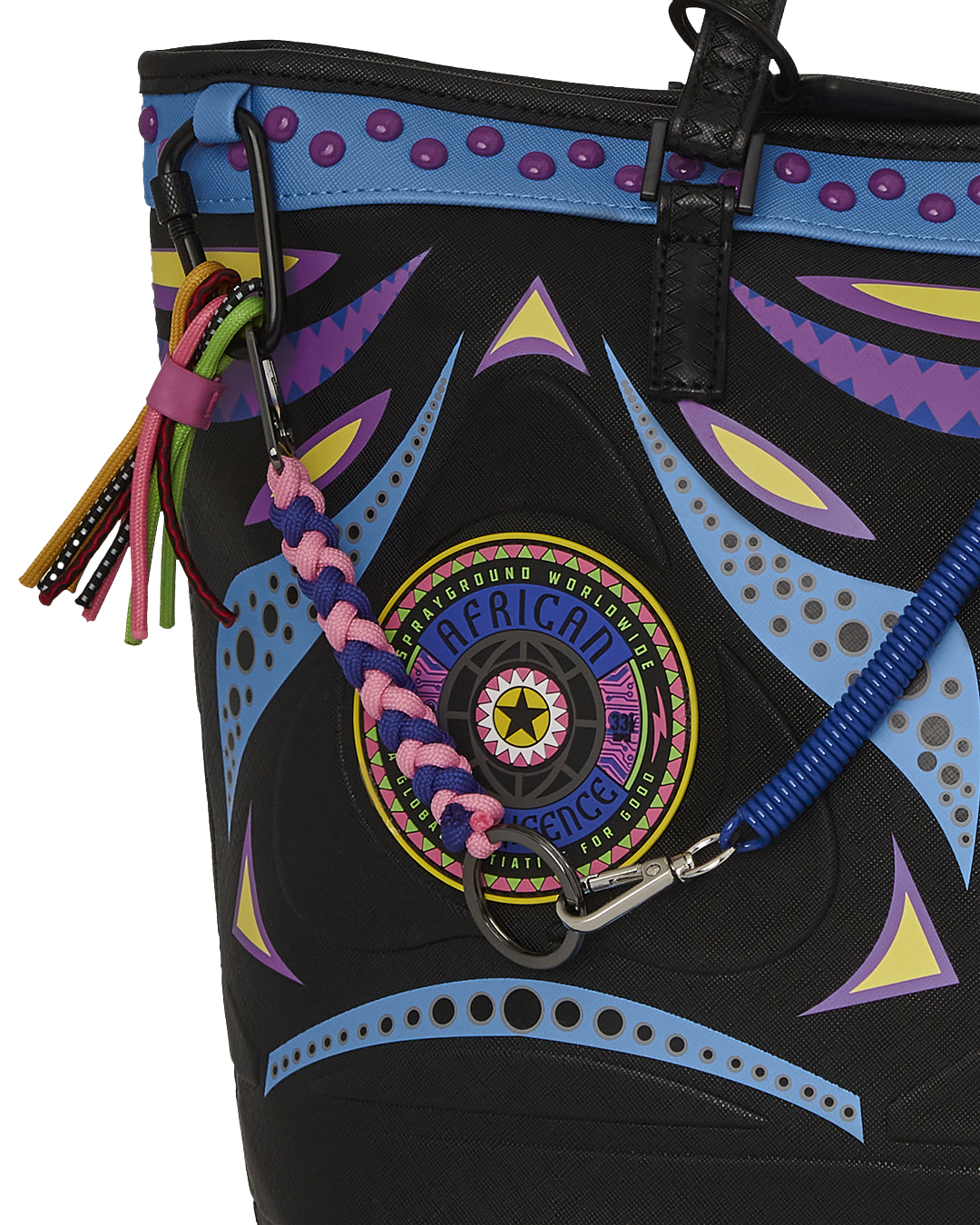SPRAYGROUND A.I. 12 - Sandflower Collab Brooklyn & Beyond Tote — product image 10