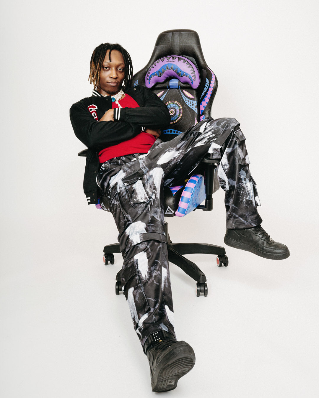 SPRAYGROUND A.I. 12 Brooklyn & Beyond - Sandflower Collab Gaming Chair — product image 5