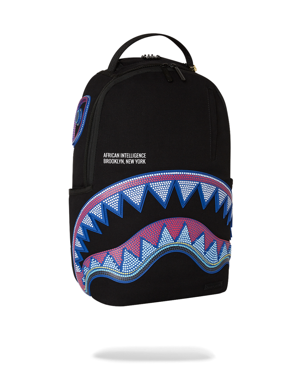 SPRAYGROUND A.I. African Intelligence Born And Raised Backpack - Sandflower Collab — product image 3
