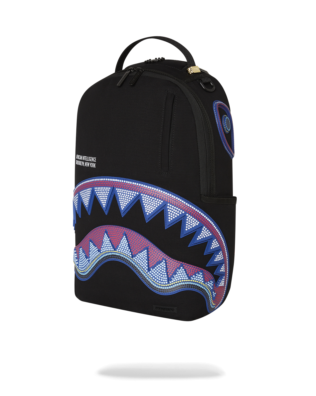 SPRAYGROUND A.I. African Intelligence Born And Raised Backpack - Sandflower Collab — product image 9