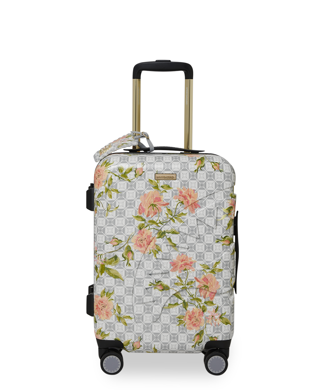 SPRAYGROUND A.I. African Intelligence Elegant Energy Sharkitecture Carry-On Luggage - Sandflower Collab — product image 3