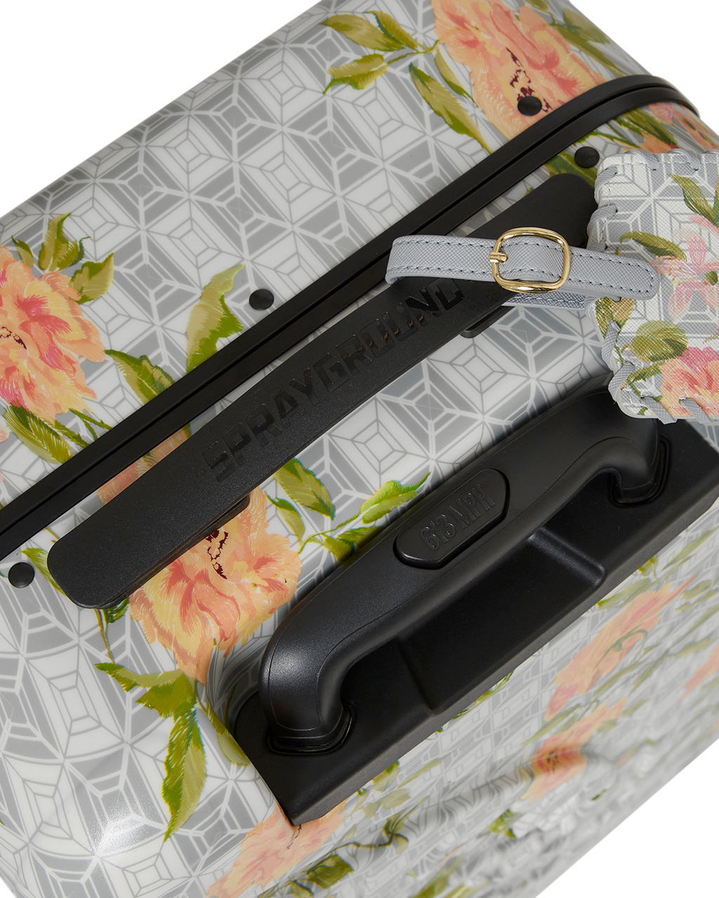 SPRAYGROUND A.I. African Intelligence Elegant Energy Sharkitecture Carry-On Luggage - Sandflower Collab — product image 13