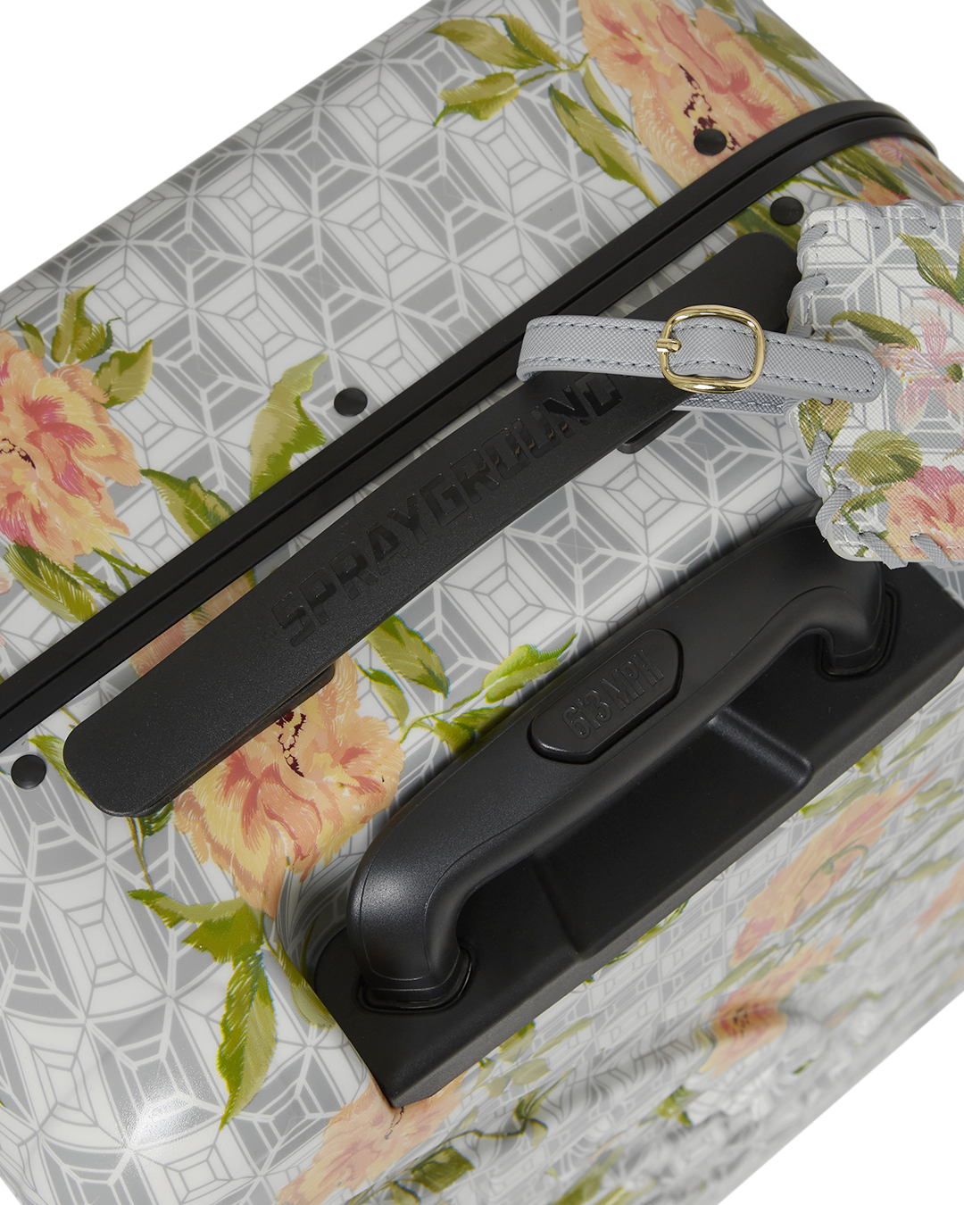 SPRAYGROUND A.I. African Intelligence Elegant Energy Sharkitecture Carry-On Luggage - Sandflower Collab — product image 13