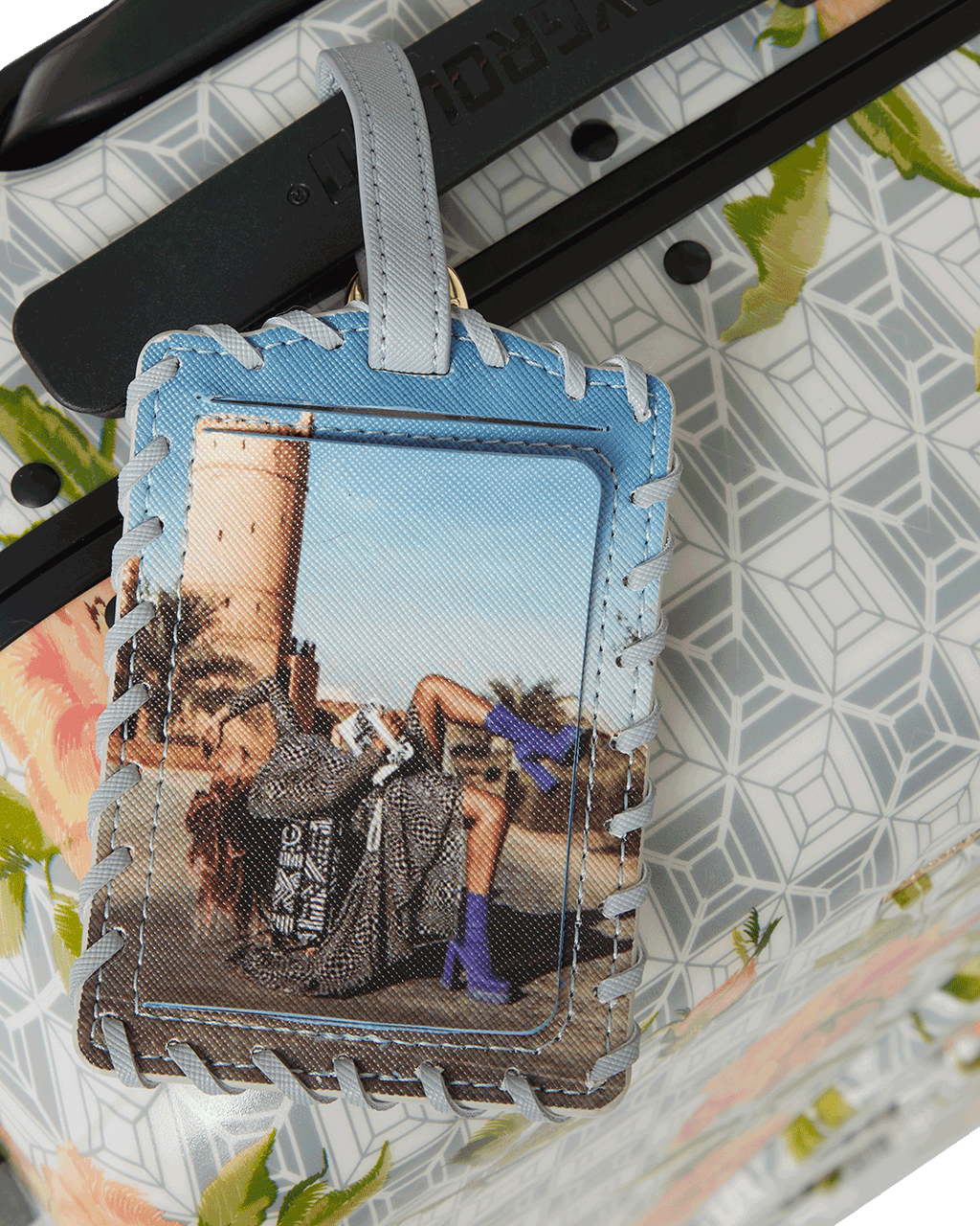 SPRAYGROUND A.I. African Intelligence Elegant Energy Sharkitecture Carry-On Luggage - Sandflower Collab — product image 20
