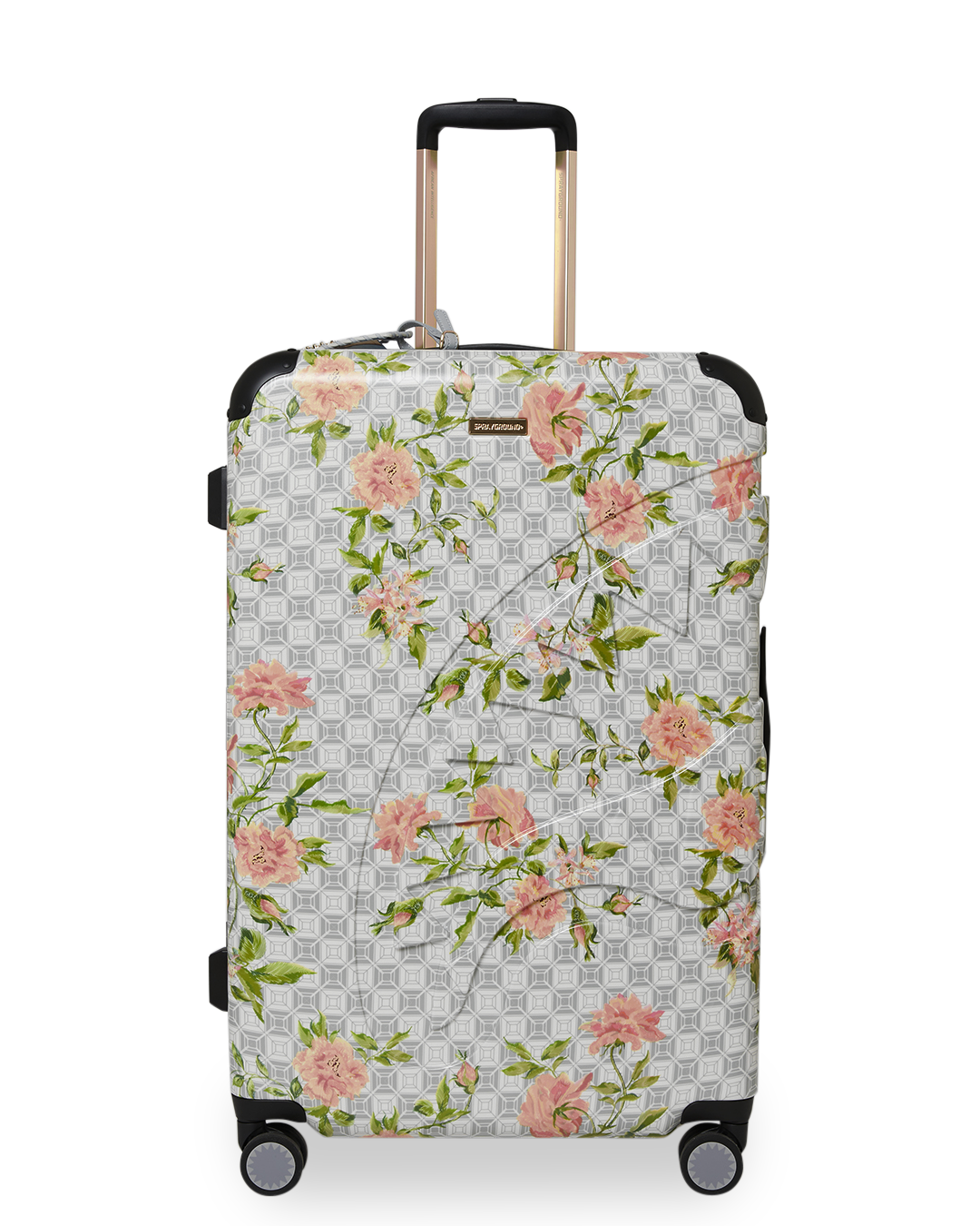SPRAYGROUND A.I. African Intelligence Elegant Energy Sharkitecture Full Size Luggage - Sandflower Collab — product image 3