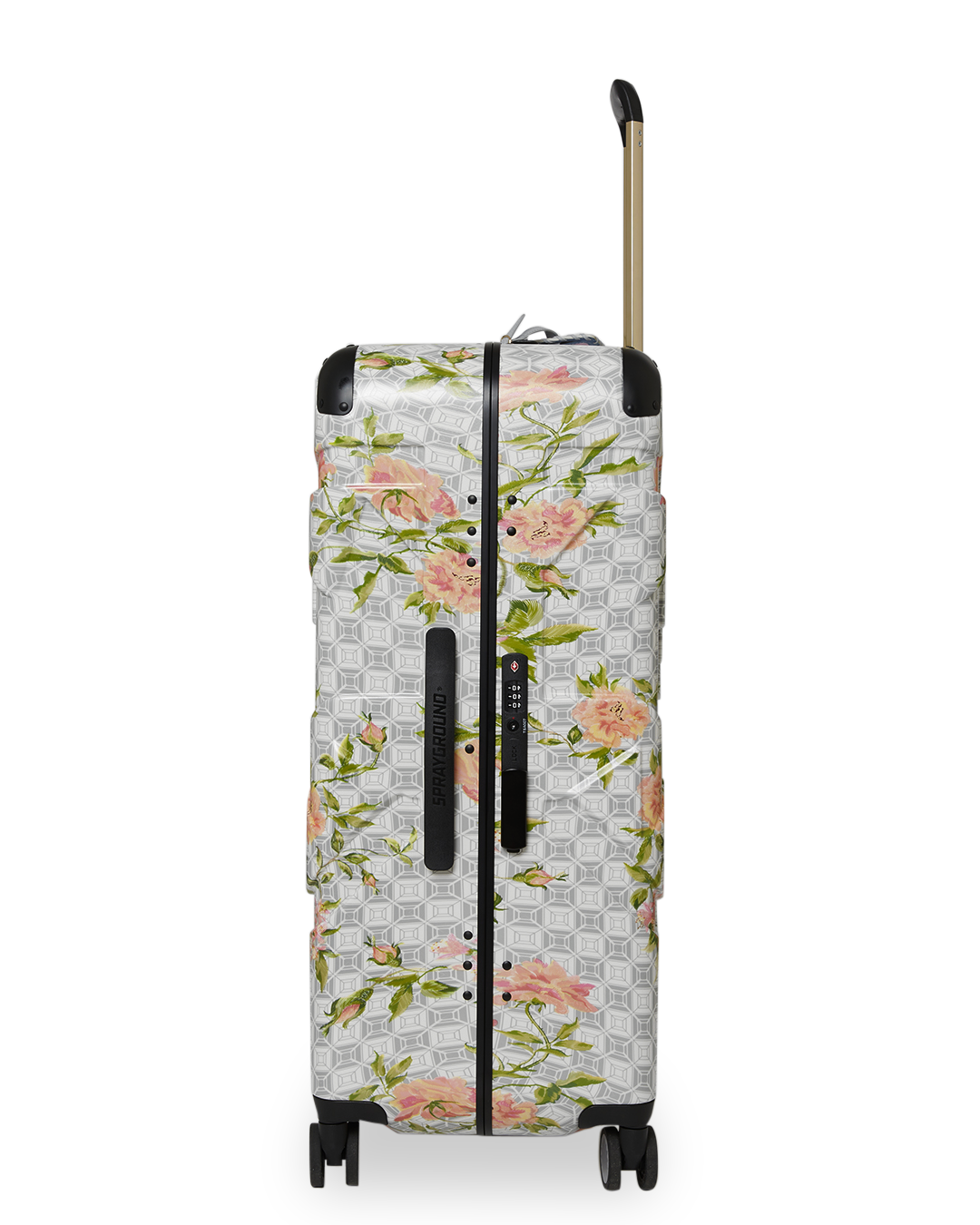 SPRAYGROUND A.I. African Intelligence Elegant Energy Sharkitecture Full Size Luggage - Sandflower Collab — product image 5
