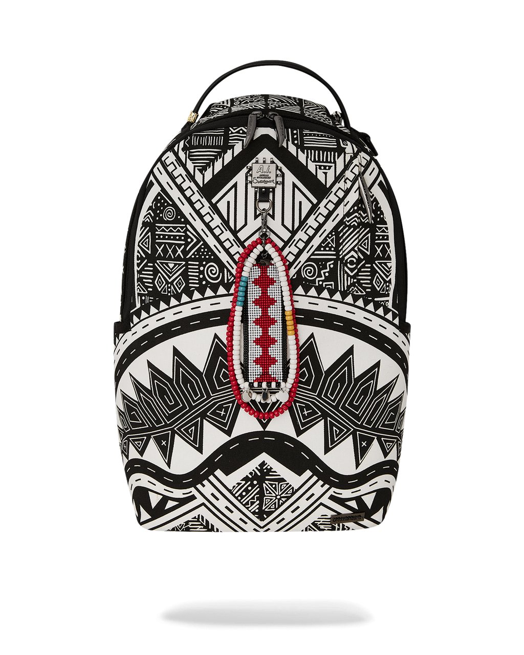 SPRAYGROUND A.I. African Intelligence The Skyhawk Backpack - Sandflower Collab — product image 1