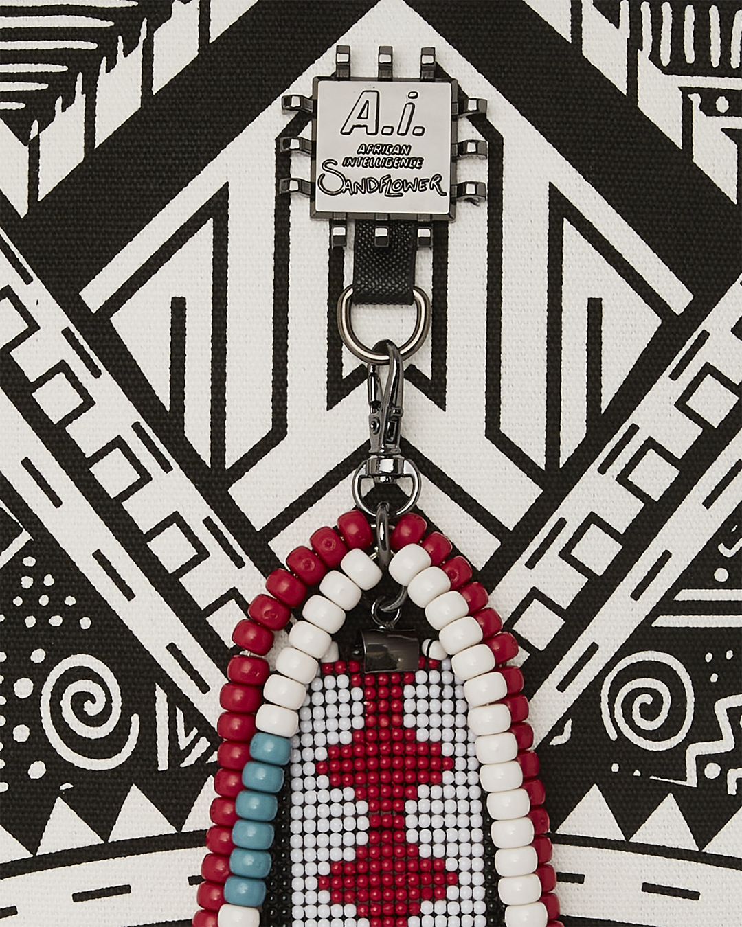 SPRAYGROUND A.I. African Intelligence The Skyhawk Backpack - Sandflower Collab — product image 14