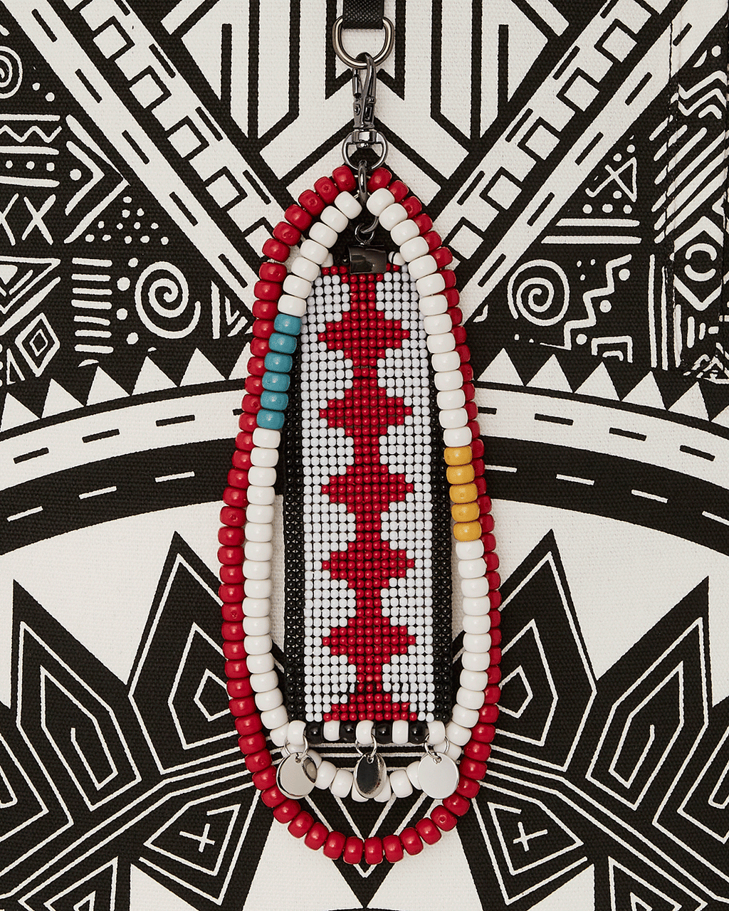 SPRAYGROUND A.I. African Intelligence The Skyhawk Backpack - Sandflower Collab — product image 15