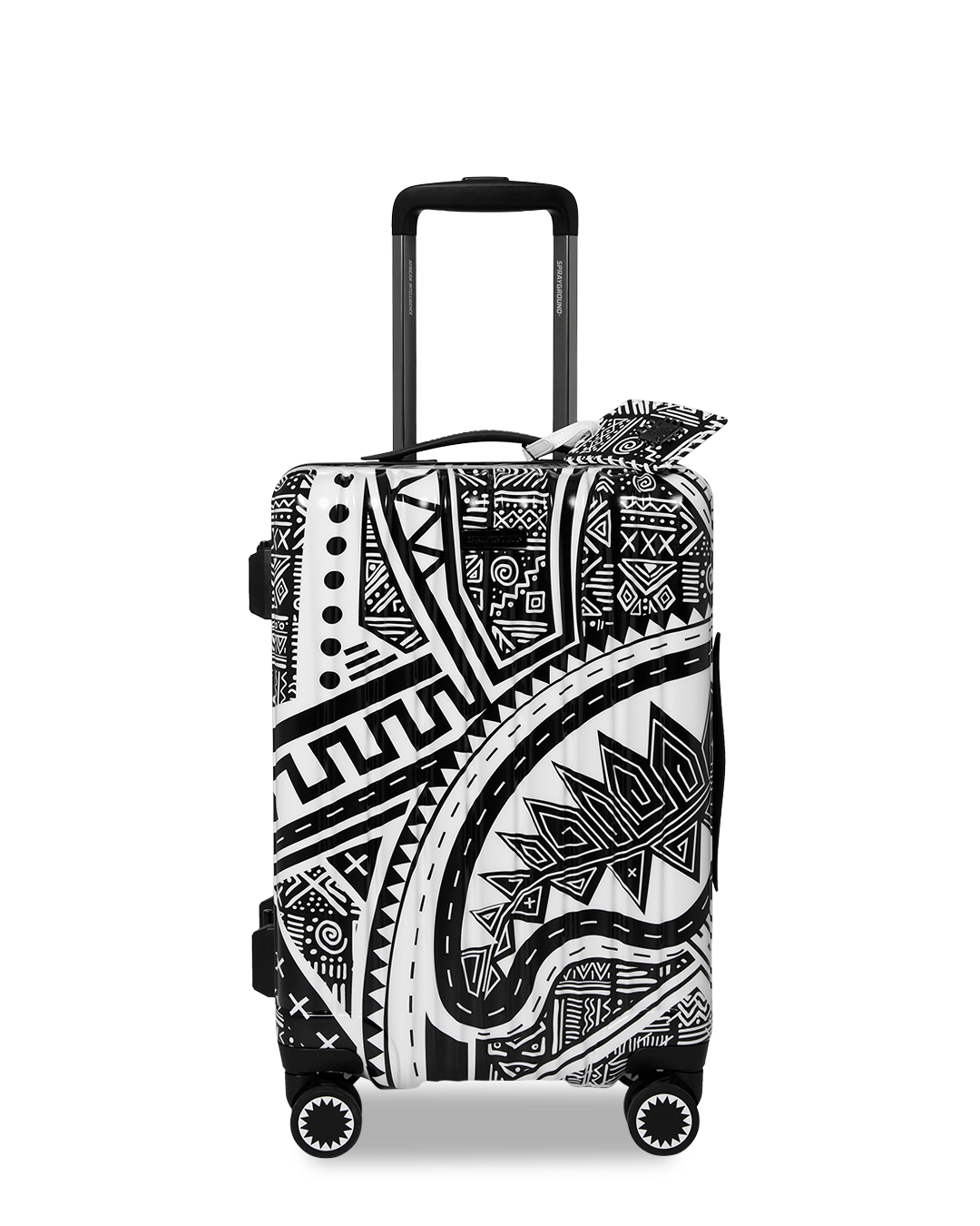 SPRAYGROUND A.I. African Intelligence The Skyhawk Carry-On Luggage - Sandflower Collab — product image 3