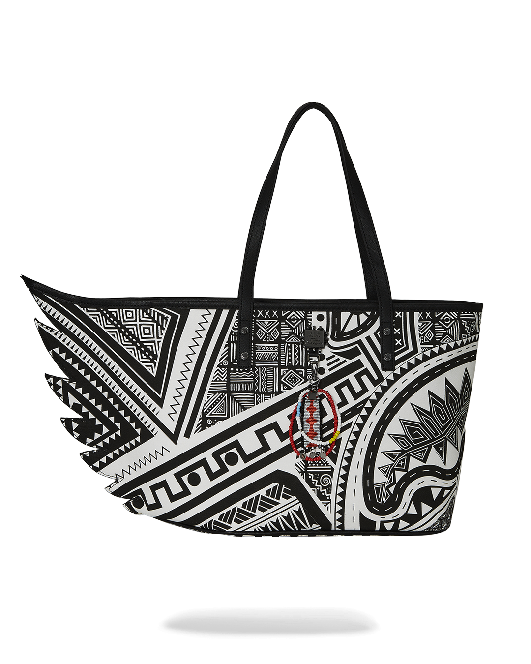 SPRAYGROUND A.I. African Intelligence The Skyhawk Wing Tote - Sandflower Collab — product image 5