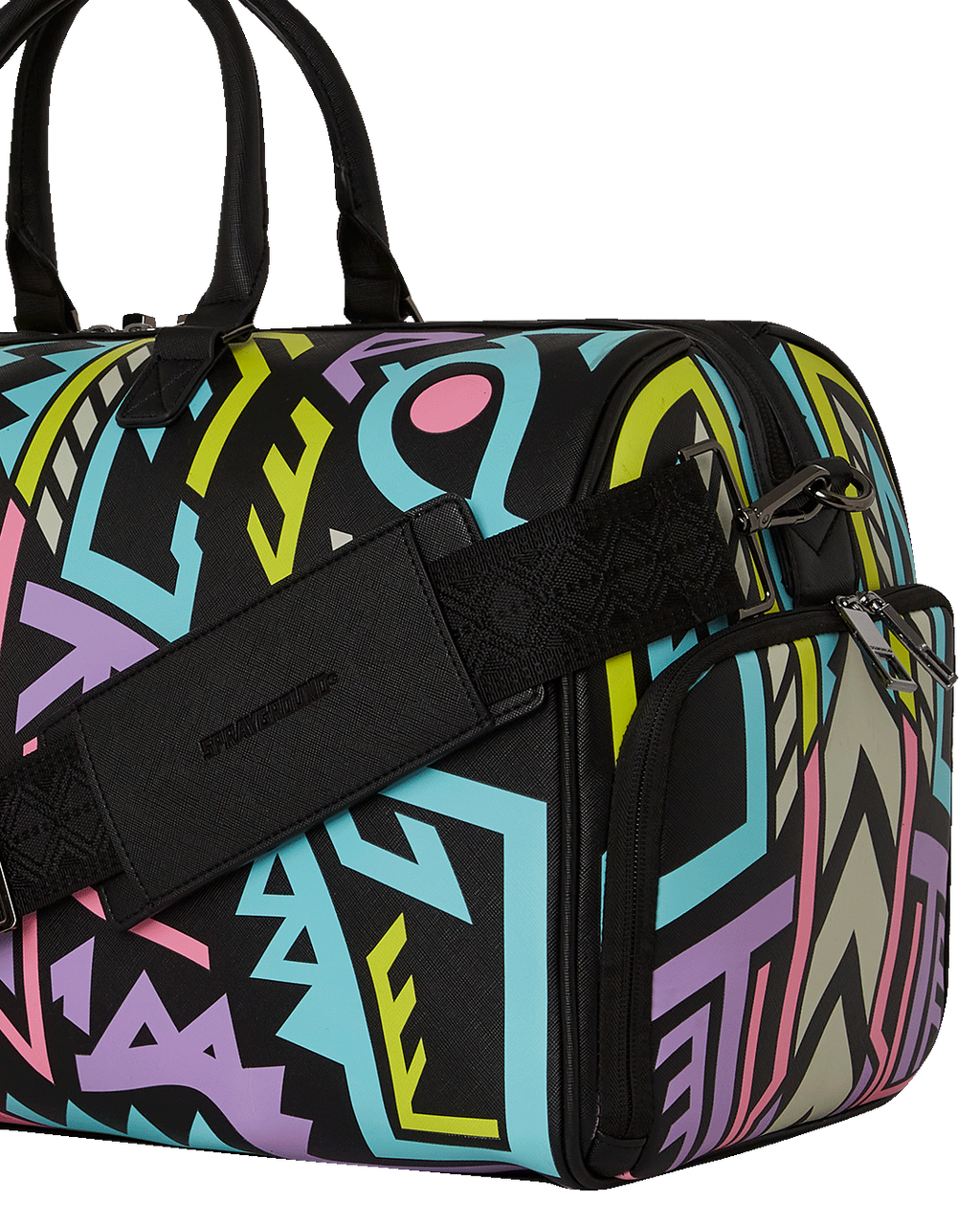 SPRAYGROUND A.I. Path To The Future Iii Duffle - Sandflower Collab (Glow In The Dark) — product image 11