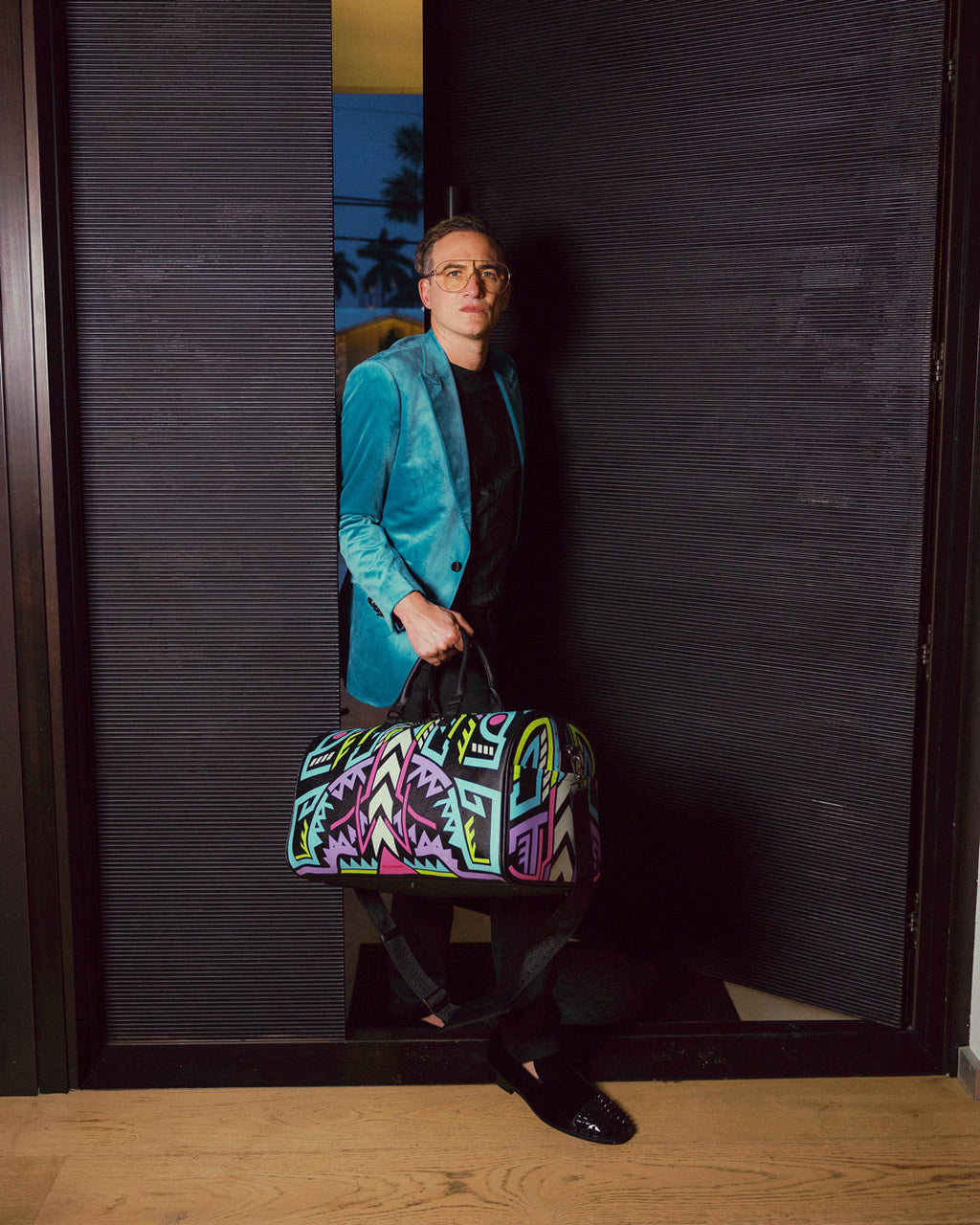SPRAYGROUND A.I. Path To The Future Iii Duffle - Sandflower Collab (Glow In The Dark) — product image 29