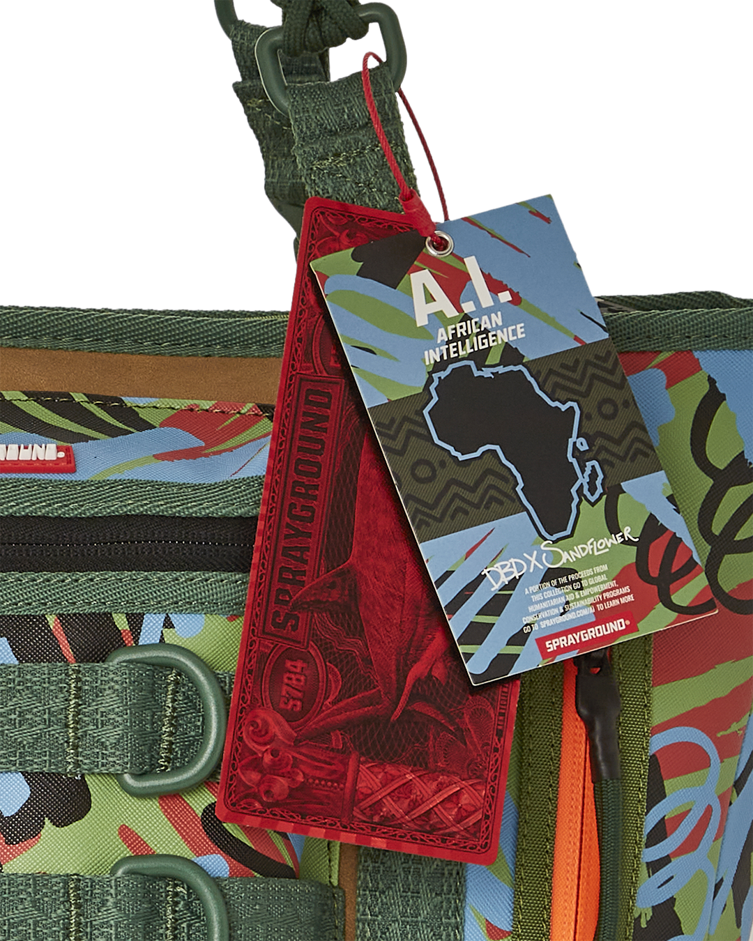 SPRAYGROUND A.I. Special Ops Cargo Tote — product image 14