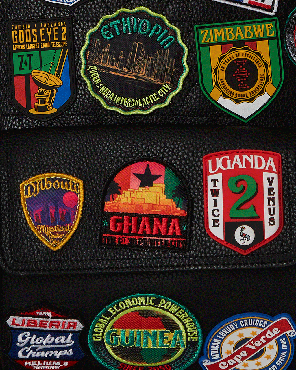 SPRAYGROUND A.I. The 54 (Patches Of Africa) Cargo Backpack — product image 12
