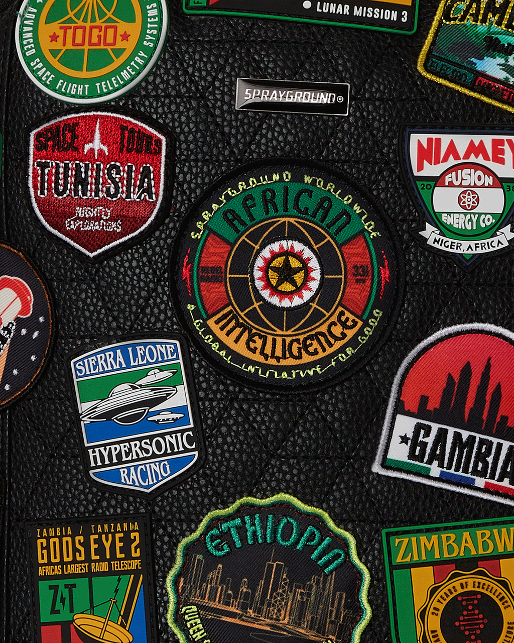 SPRAYGROUND A.I. The 54 (Patches Of Africa) Cargo Backpack — product image 13