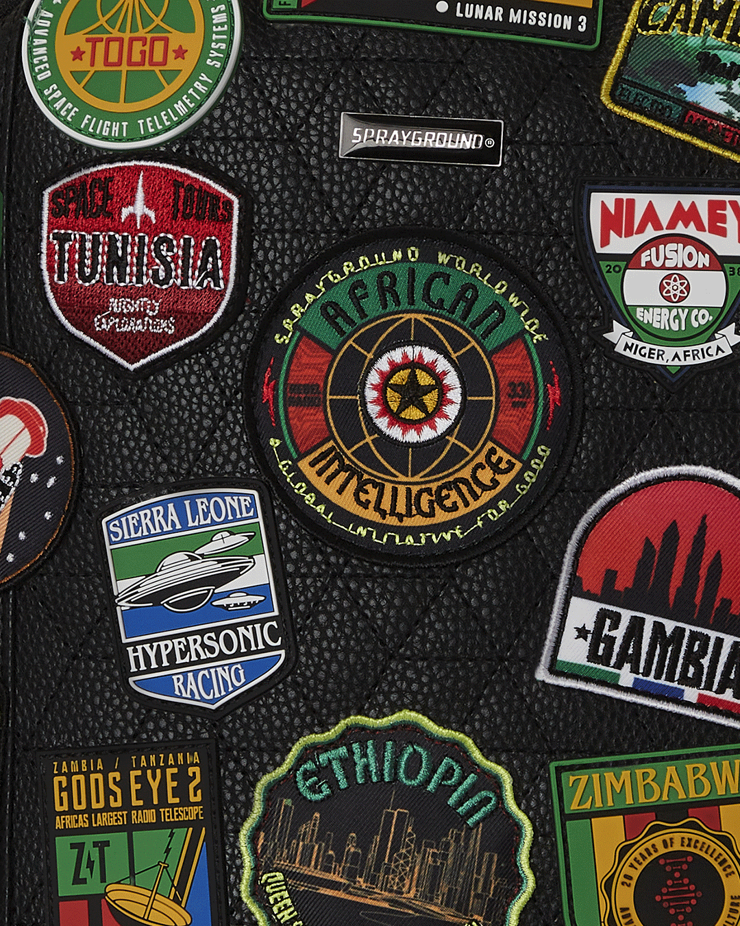 SPRAYGROUND A.I. The 54 (Patches Of Africa) Cargo Backpack — product image 13