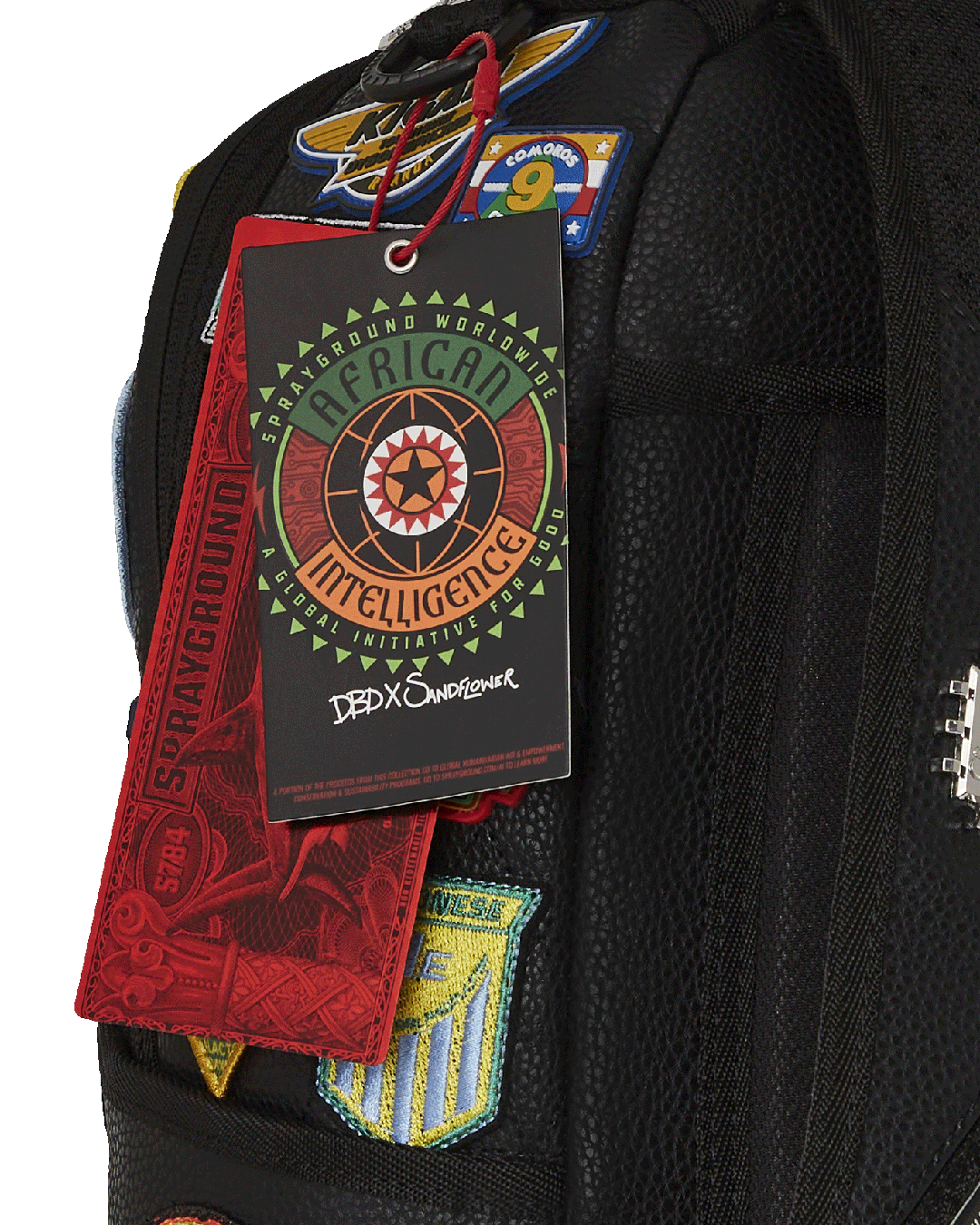 SPRAYGROUND A.I. The 54 (Patches Of Africa) Cargo Backpack — product image 15