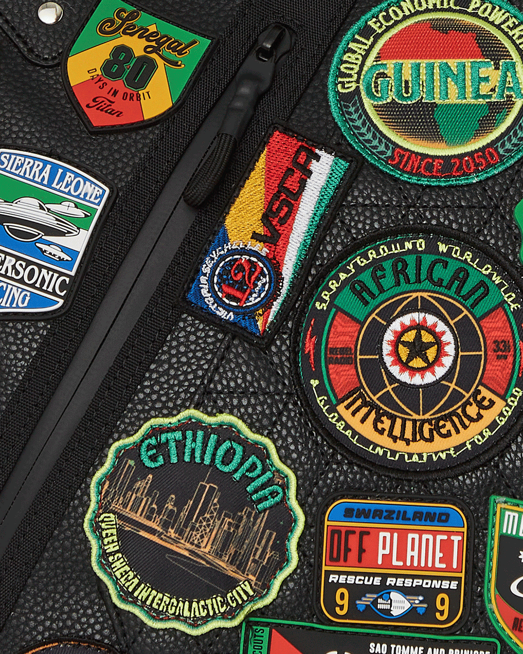 SPRAYGROUND A.I. The 54 (Patches Of Africa) Cargo Tote — product image 7