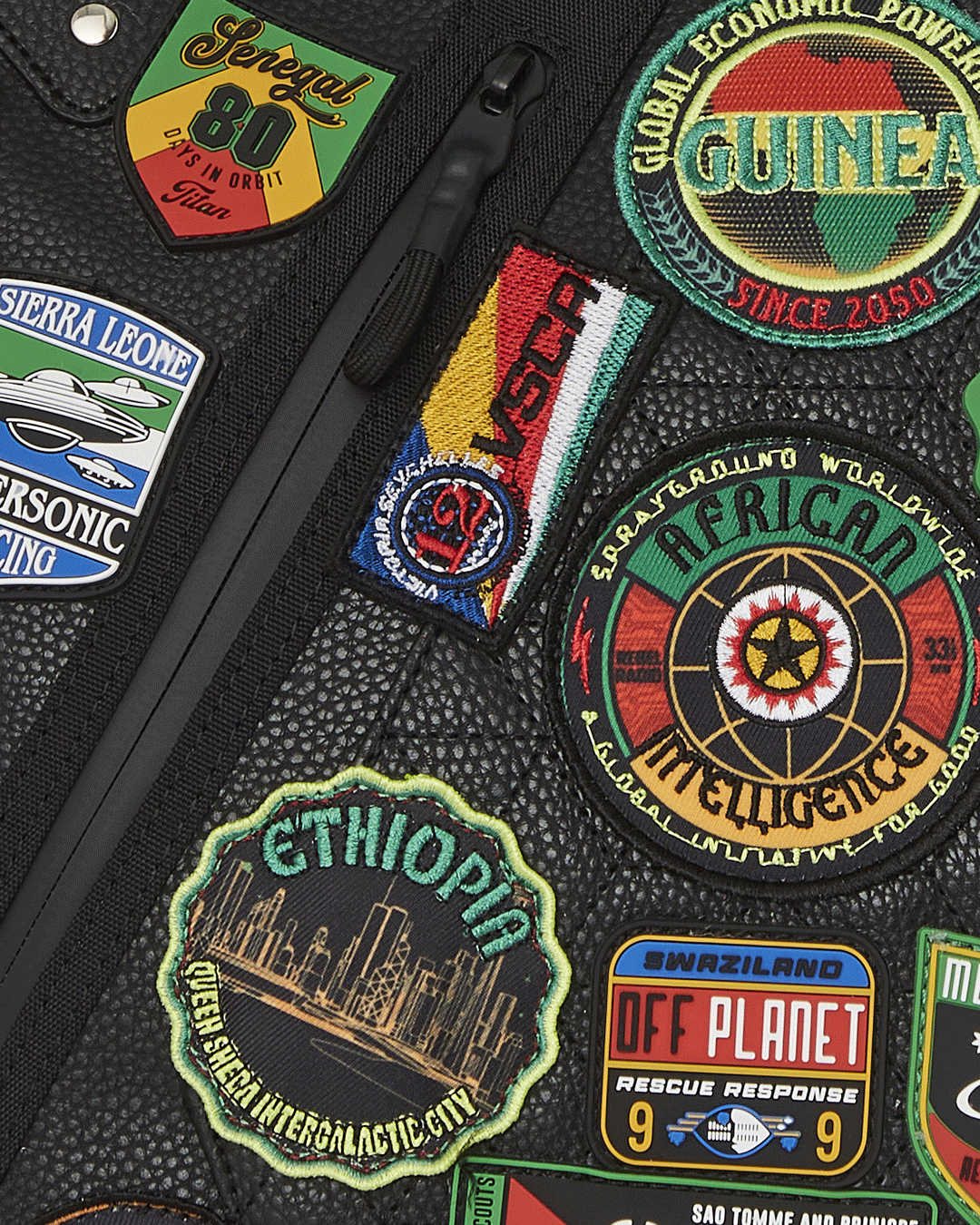 SPRAYGROUND A.I. The 54 (Patches Of Africa) Cargo Tote — product image 7