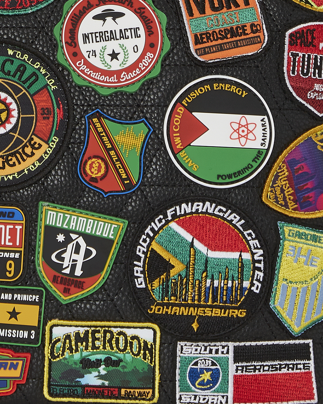SPRAYGROUND A.I. The 54 (Patches Of Africa) Cargo Tote — product image 10