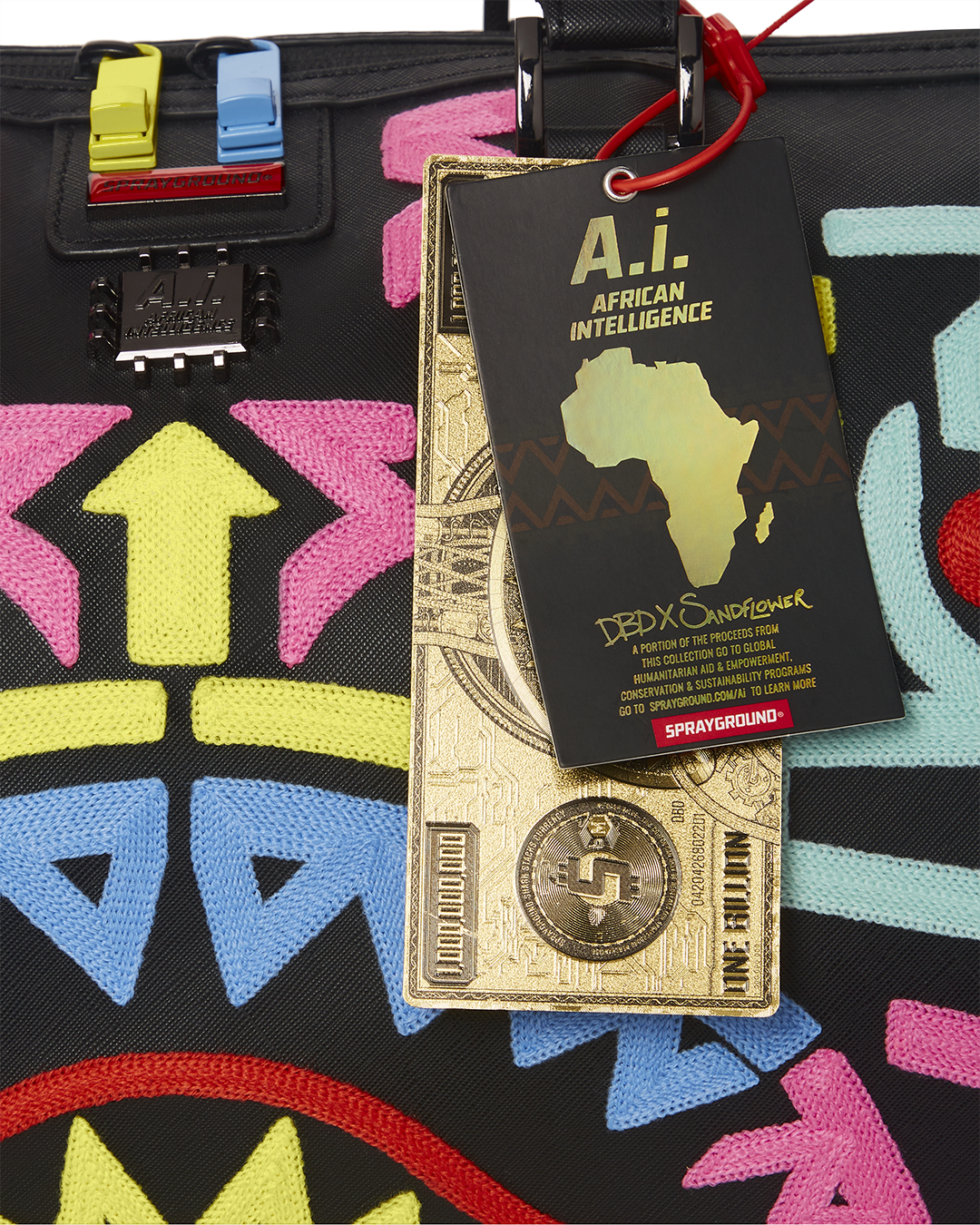 SPRAYGROUND A.I.4 Path To The Future Duffle — product image 16